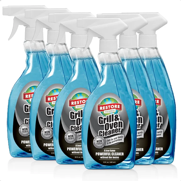 Low Fume, Non-Caustic Grill and Oven Cleaner (22 fl. oz. / 6 pack) From US Available in Best Price