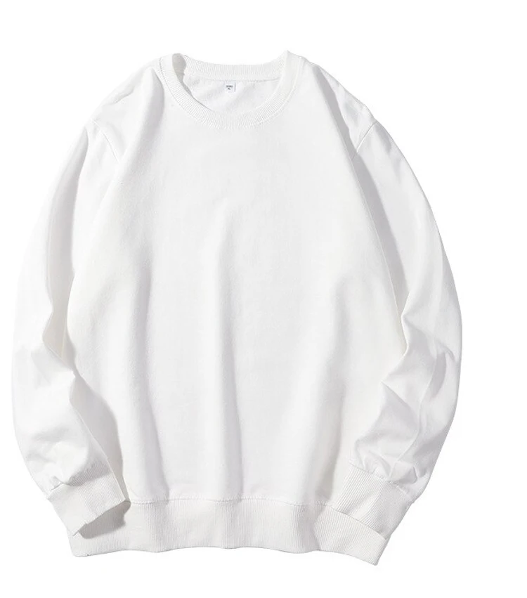 Свитер весна-осень мужская и женская футболка с длинным рукавом хлопковая тонкая