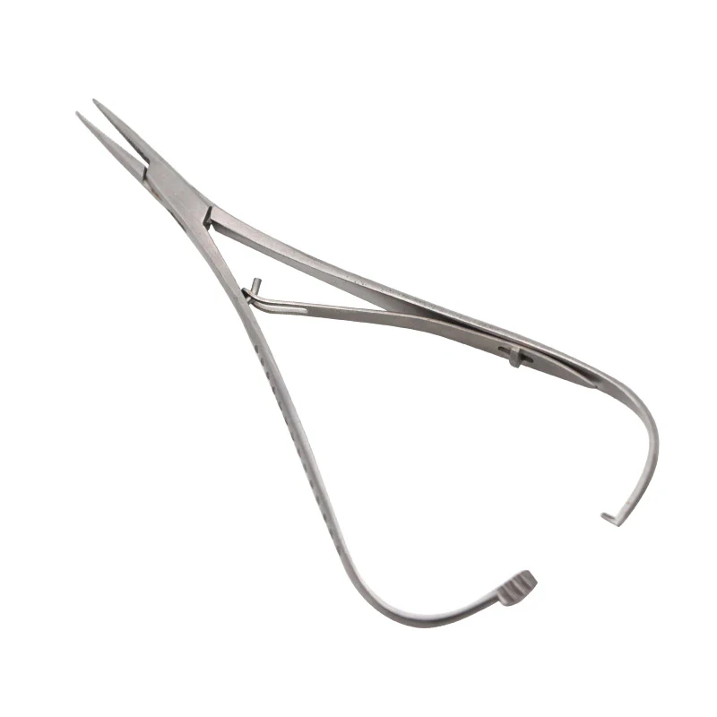 Dental Lab Surgical Instruments Dental Needle Holder Forceps Suture Orthodontic Mathieu Standard 1pc 14cm Extra Fine Beak Plier