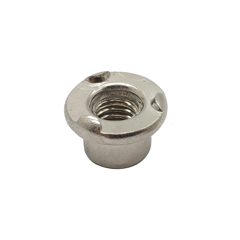 Wholesale Custom m5 m6 m8 m10 m16 m17 m20 pcb welded type nut three spot weld nuts suppliers