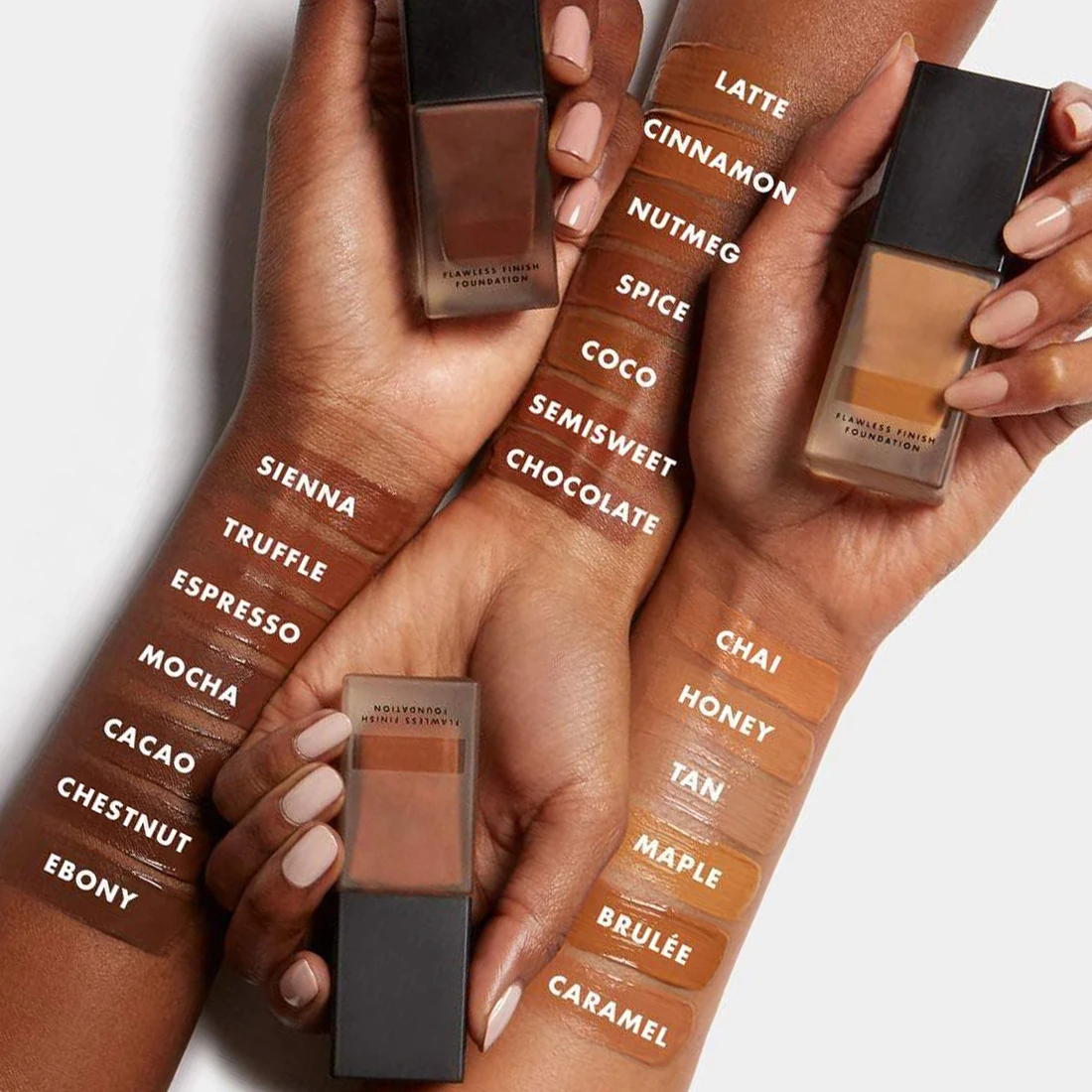 Custom Logo Makeup Vegan Sunscreen Waterproof Long Lasting Full Coverage Private Label Liquid Matte Foundation For Black Women