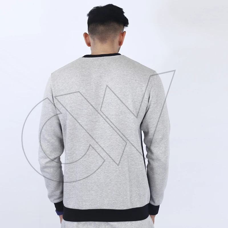 Premium Quality 2022 Men Crewneck Cotton Fleece Sweatshirts