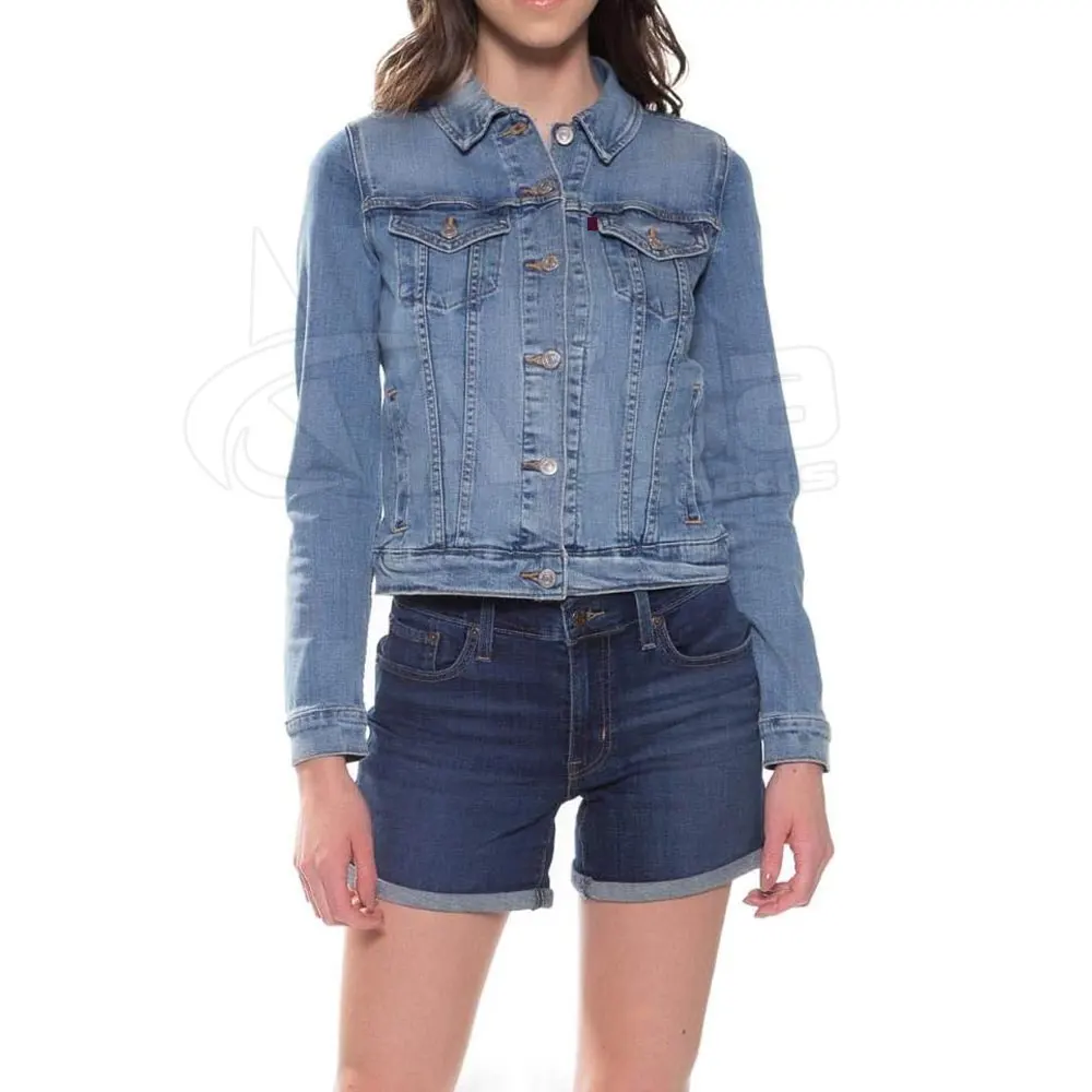Light Weight Women Jeans Jacket Comfortable Women Jeans Jacket Street Wear Women Jeans Jacket