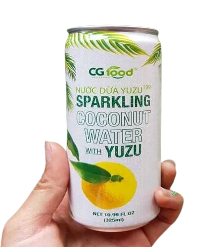 Healthy Coconut Water With Yuzu Puro Coco Drinks Wholesale Price Refreshing Drink Coconut Water High Quality For Sale