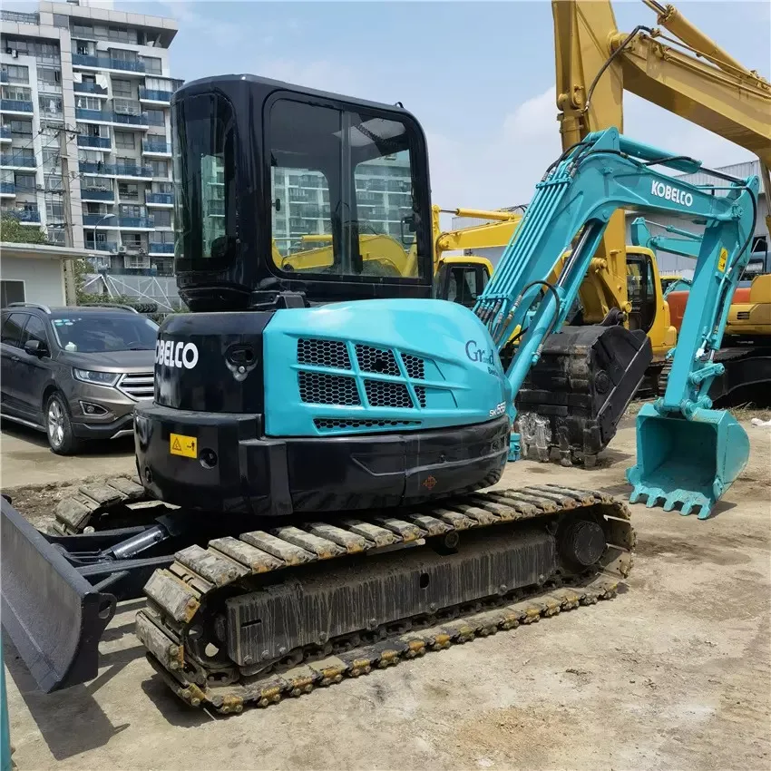 Б/у мини-экскаватор 5500 euroused kobelcoo SK55 экскаватор 5 тонн