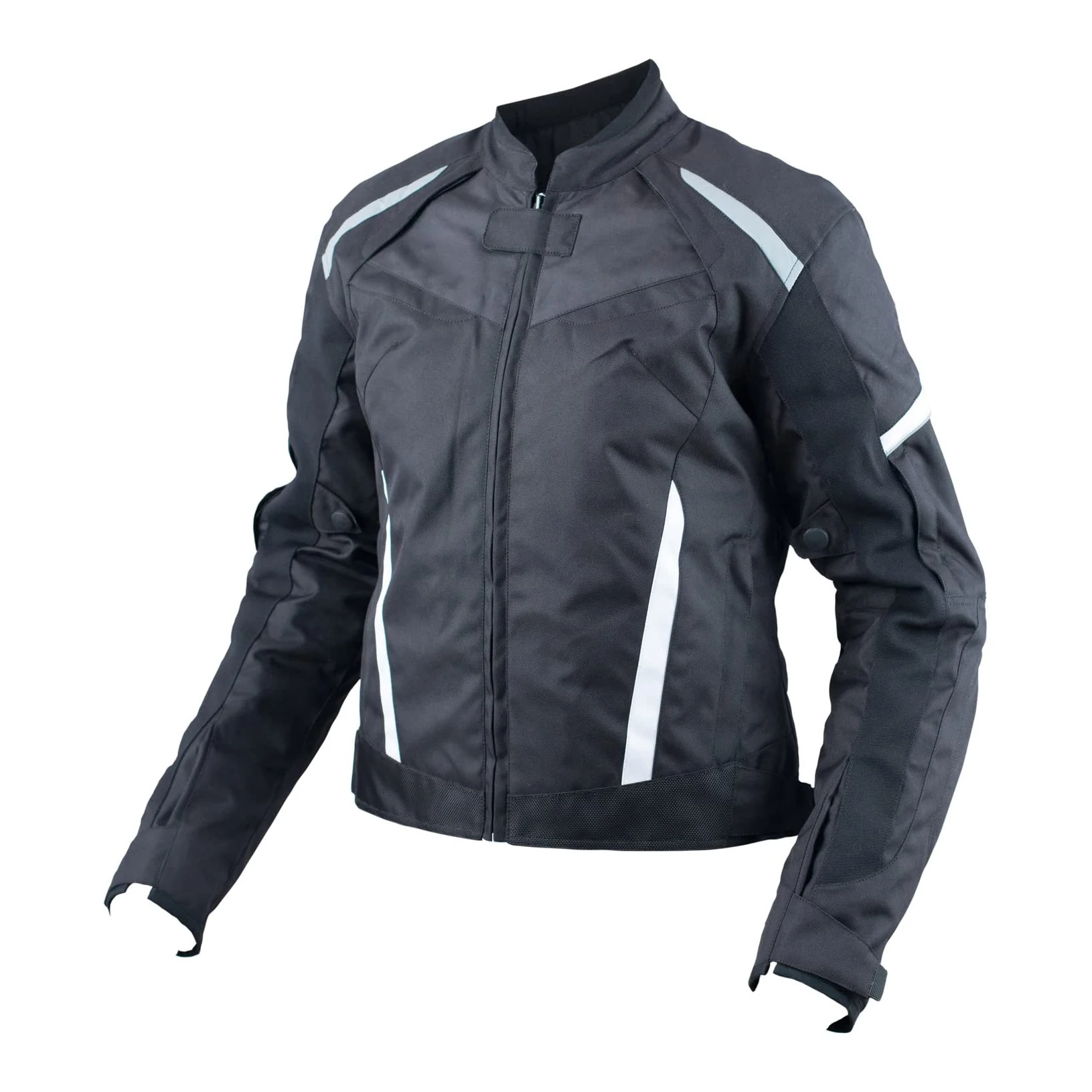 Genuine Leather Top High Quality Waterproof  & Auto Racing Wear Custom made own design men cordura jacket