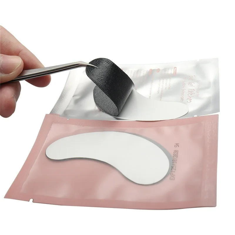 Pink Hydrogel lint free Thick Lamination Medical tape Eyelash pads  for Eyelash extensions