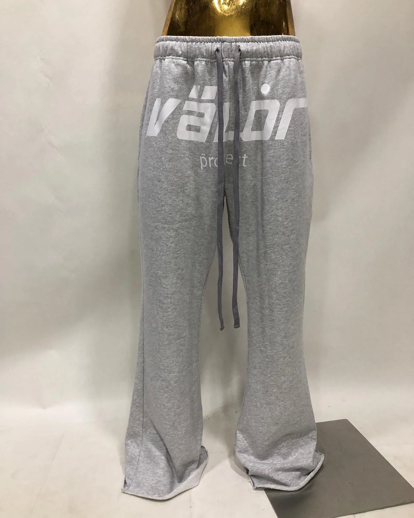 Luxury 100% Cotton Custom Flared Sweatpants Loose Men Flared Jogger Pant French Terry Flare Sweat Pants Men