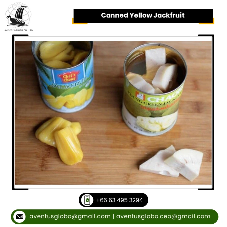 Высшее качество, Таиланд, хорошая цена, 100% Натуральный Вкусный Jackfruit, консервированный Jackfruit в сиропе, консервированные продукты