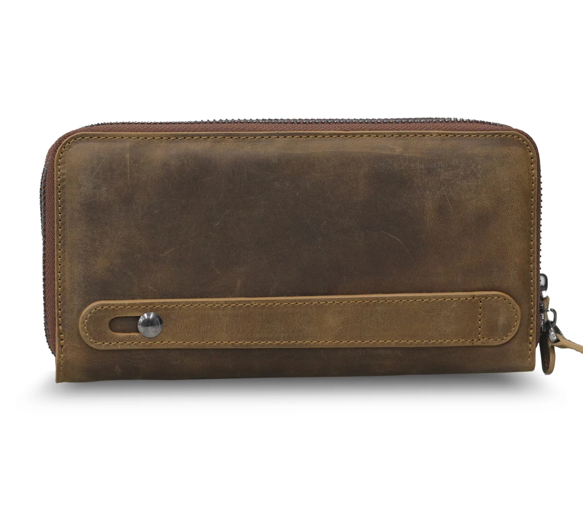 Genuine Leather Women Wallet Card Holder Women Purse Slim Phone Placed Long Wallet Bifold Wallet Customizable RFID Protection