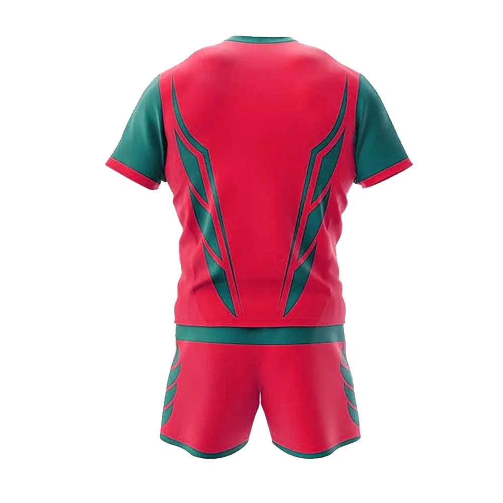 2024 Custom Mad Men Sublimated Sports Wear Rugby Uniform Set Breathable Rugby Uniform Latest Style Rugby Uniform