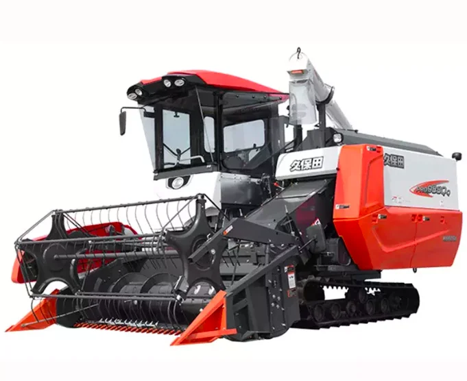 YM agriculture combine harvester machine rice cutter YM half-feed  kubota rice combine harvester