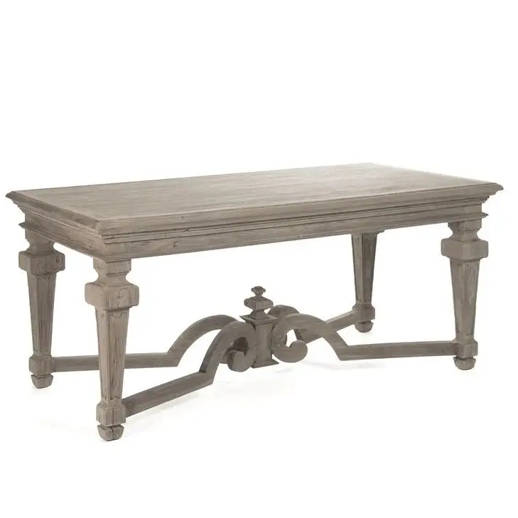 French country style vintage retro furniture recycled white pine mesa wood table rustic dining room table wood dinner tables