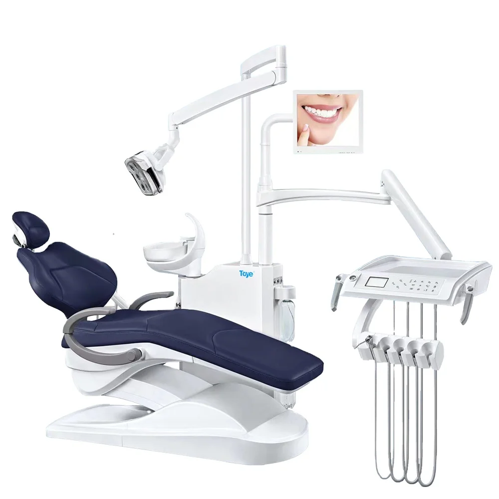 Новейшая модель высококачественного стоматологического кресла разработанного и произведенного китайской фабрикой с системой дезинфекции