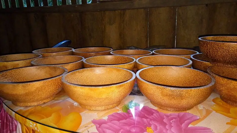 HIGH QUALITY DINNERWARE VIETNAM COCONUT WOOD BOWL- TRADITIONAL HANDICRAFT SHELL BOWL AT LOW PRICE