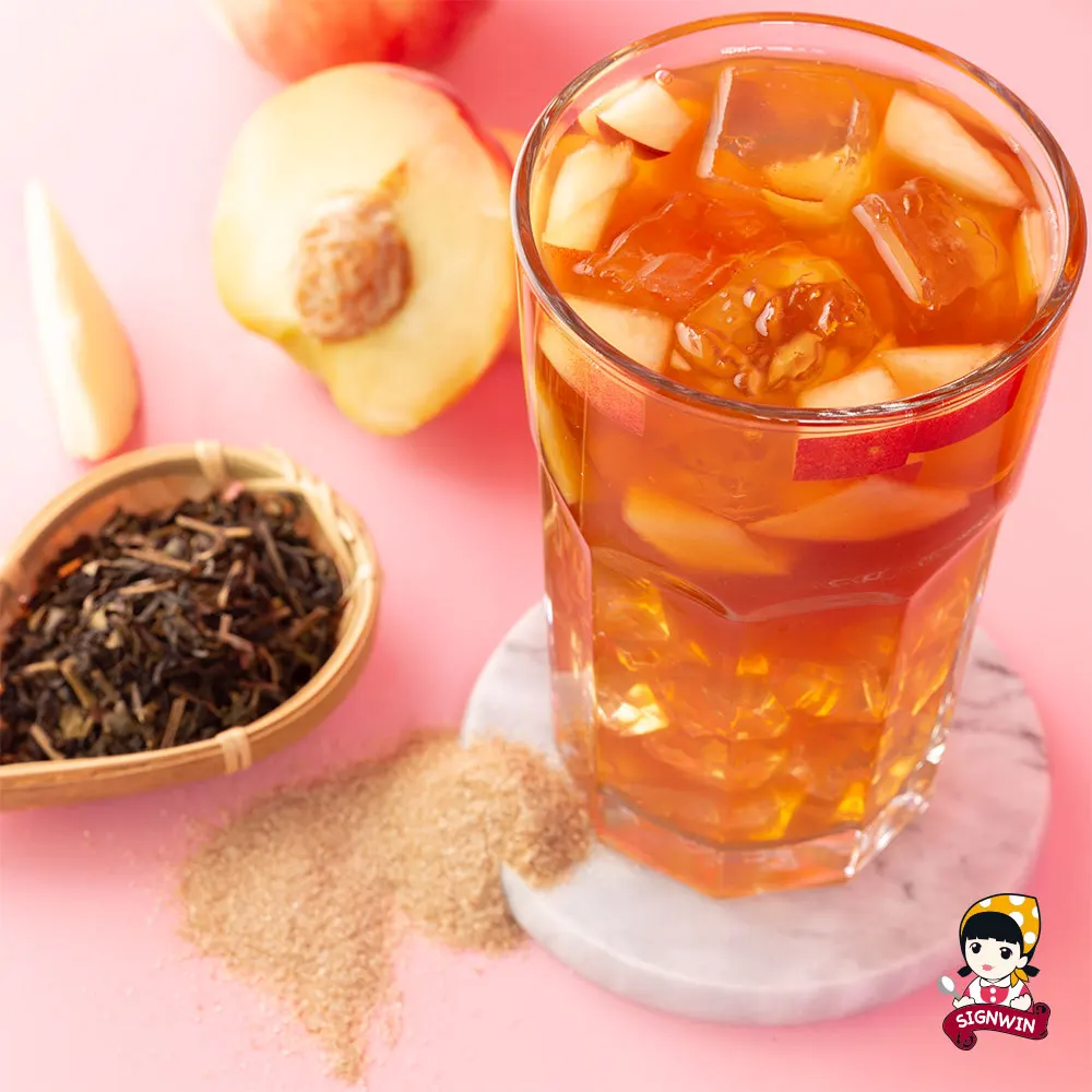 SIGNWIN MIT Peach Oolong Ice Tea Powder instant tea powder