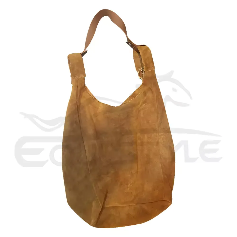 Ladies Tote Suede Handbag Custom Design Luxury Genuine Leather Western Bag Bulk Supply Pakistani Manufacturer Suede Tote Bags