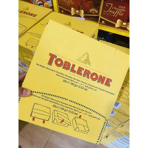 Wholesale High Quality Toblerones White Chocolate 100g Pack of 4 //MILK BARS /Twix /kitkat Toblerone Black Dark Chocolate Bundle