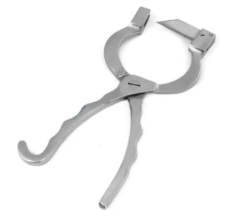 NewBerry Castration Knife Stainless Steel Bladed 27cm Castration Instruments Veterinary Instrument