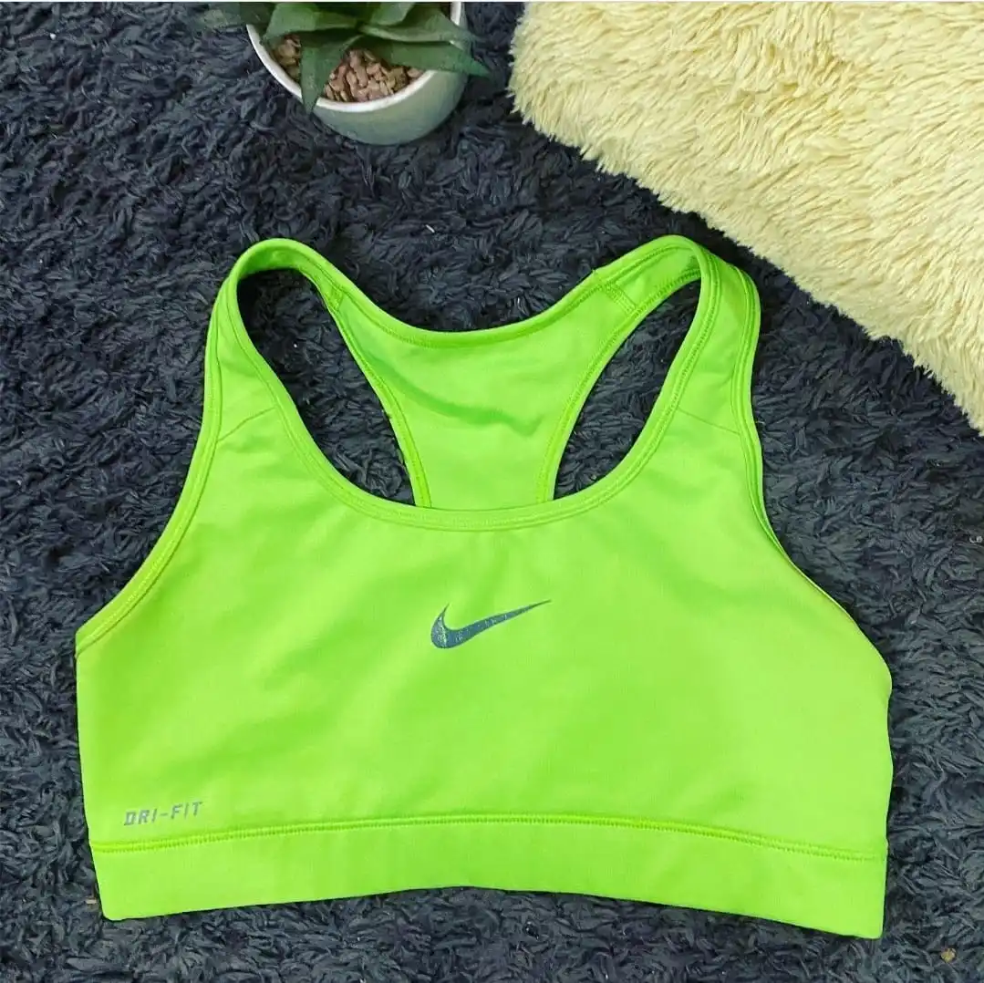 Sports Bra Dry Fit Laycra Beast for fitneess wear gym wear with printed logo