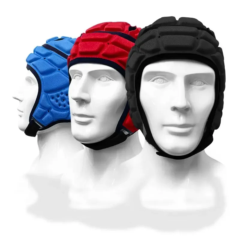 Custom Made Rugby Helmet Waterproof Eva Football Headgear