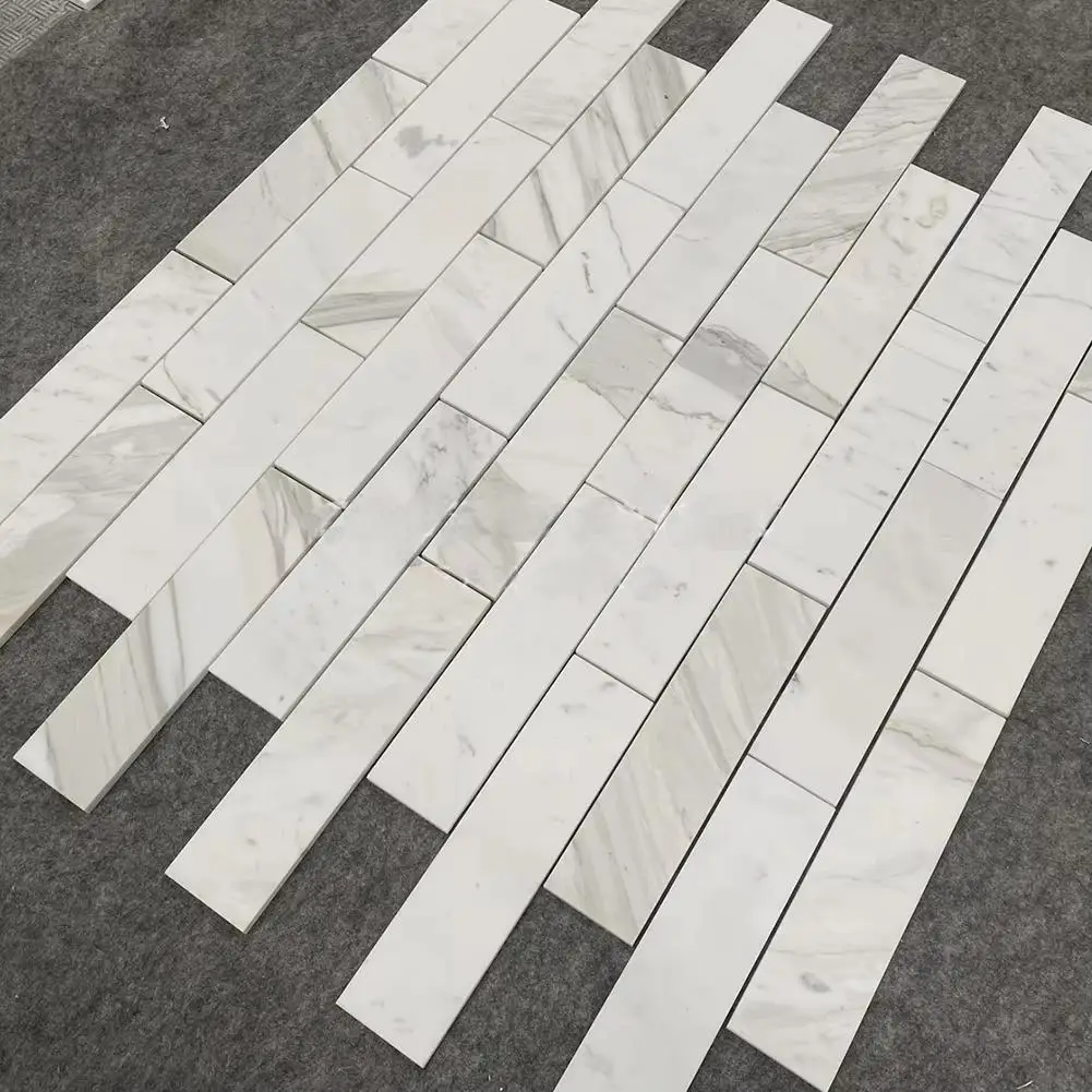 Centurymosaic Calacatta Gold Marble Polished Tile for Floor Interior Wholesale