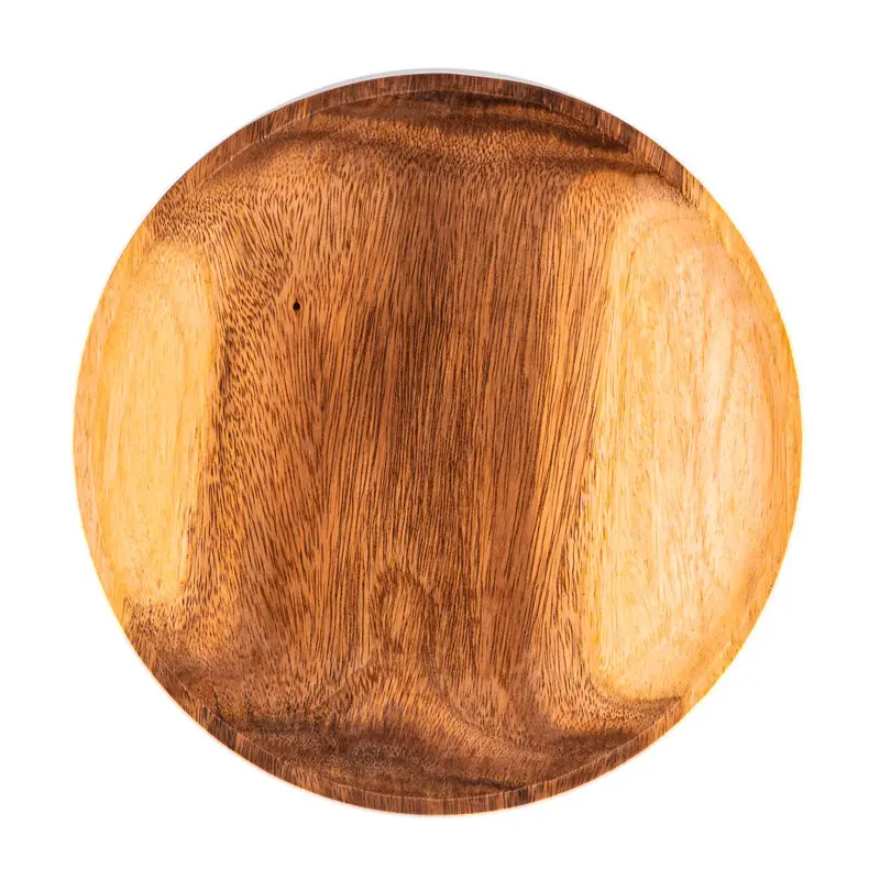 Popular Dish Set Kitchen Dinner Dinnerware Wooden Dinning Plates Luxury for Restaurant and Home Modern Wood Dishes