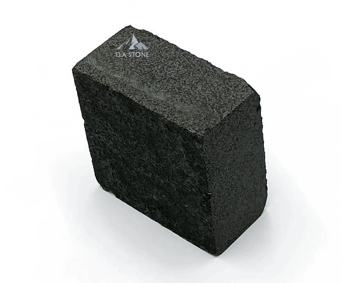 Hot Sale Cubic Decoring Garden Basalt Stone Dark Blue Cubic Outdoor Crossing Stone From Viet Nam