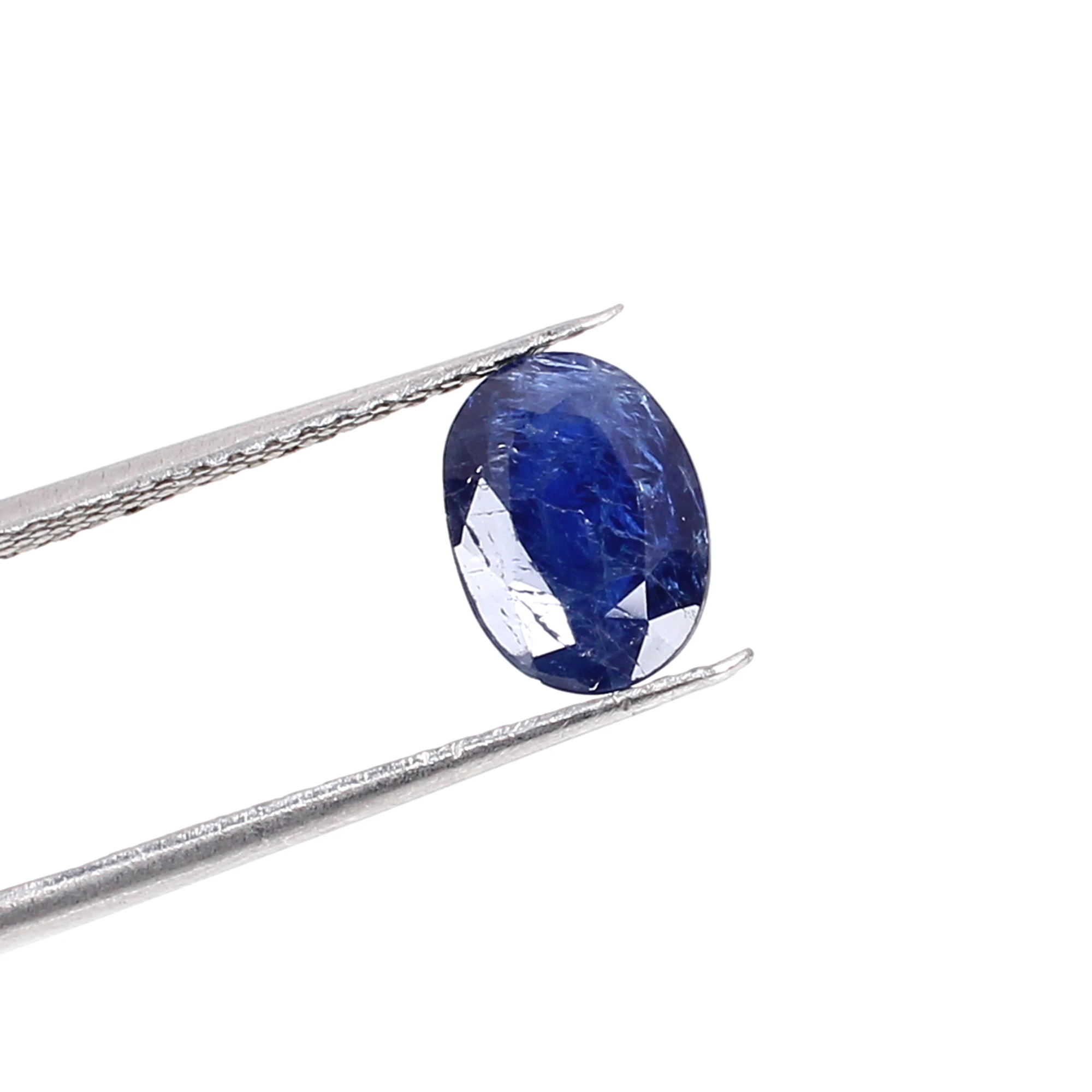 Blue Sapphire 8x6mm Oval Cut 1.75Cts Loose Gemstone For Making Jewelry