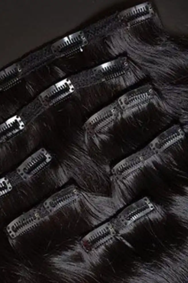 100% Human Hair Clip In Extension
