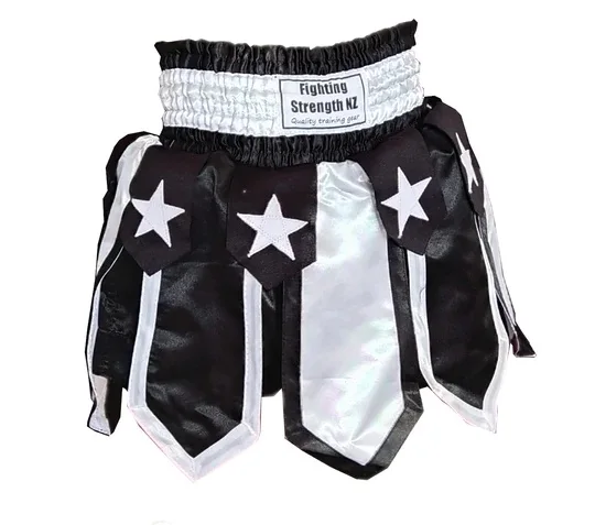 Made with Satin design kick boxing training muay thai gladiator shorts
