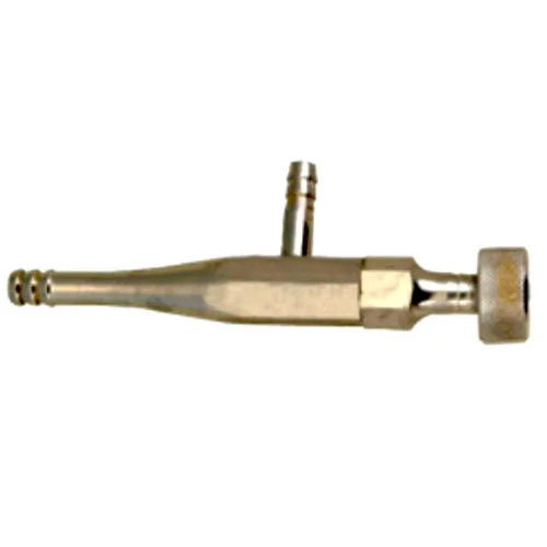 Filter Pump Brass is a Nickel plated brass Edward type. Used for creating of vacuum when connected with water inlet.