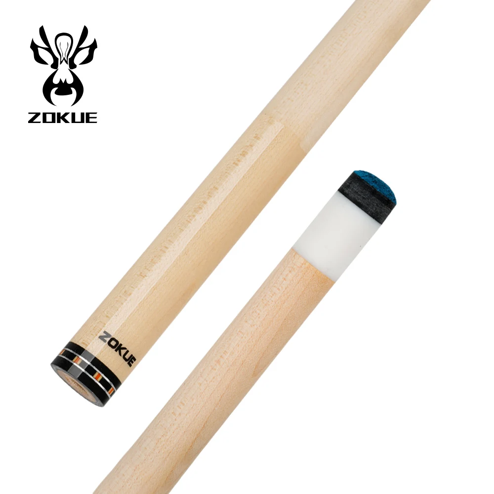 ZOKUE Pool Cue Real Wood Inlay Professional Stick 12.2-12.5mm Genuine Leather Radial Joint Kit Precious Wood Billar Cue