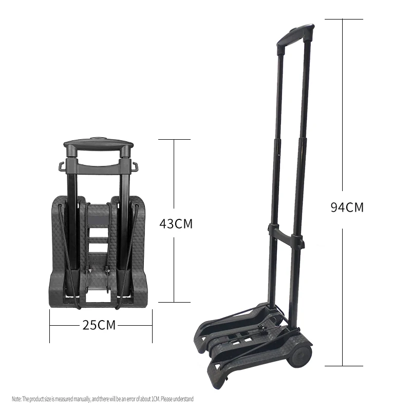 Бао багажная тележка для ручной тележки портативный логистическая Тележка ручная тележка 2 колесная тележка