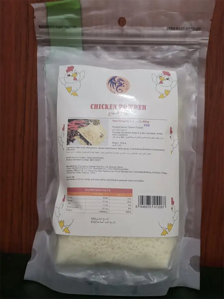 seasoning and soup base for meat seafood vegetables hot pots casseroles noodles pasta Chicken Bouillon Powder