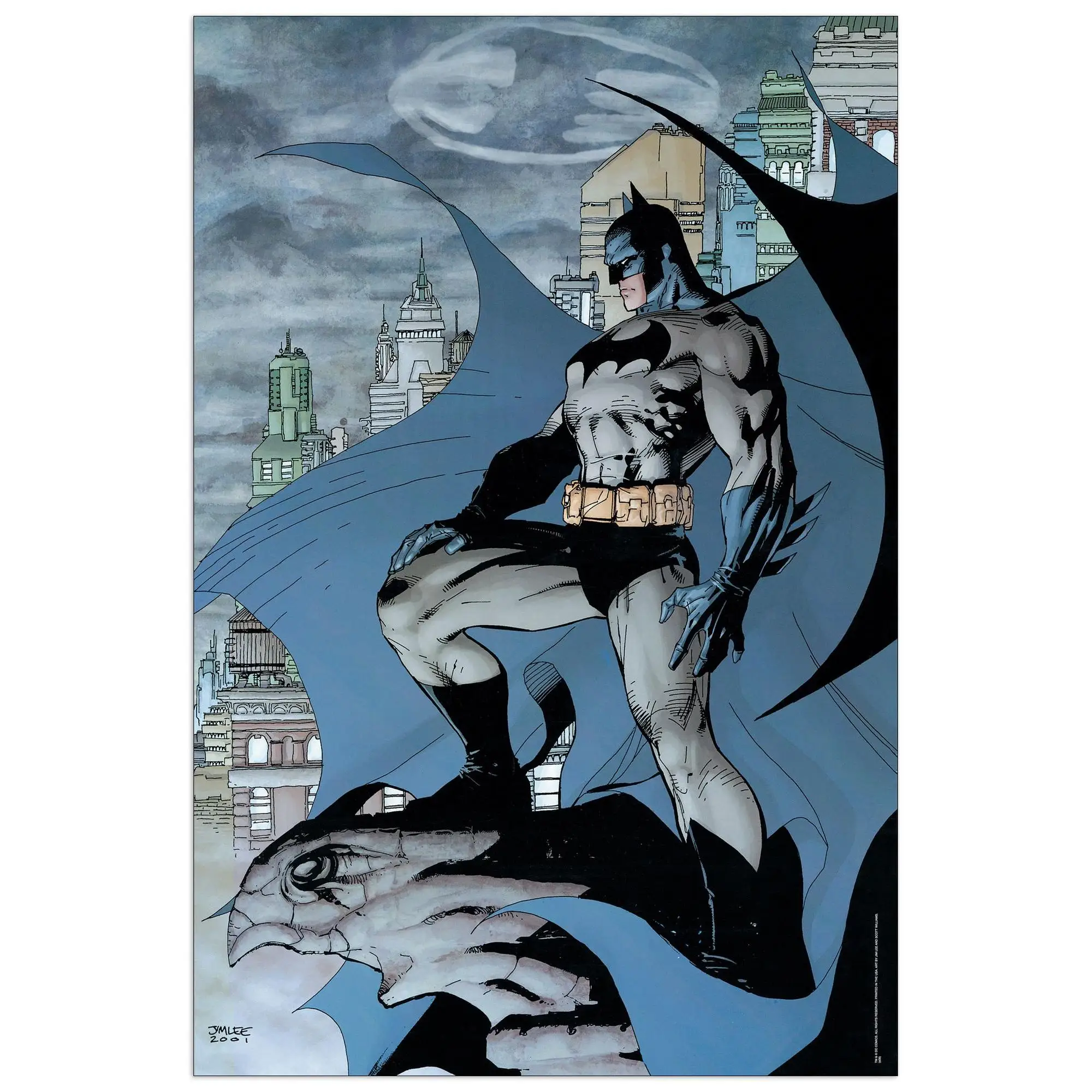 Comics Batman decorative panel, ready to hang.