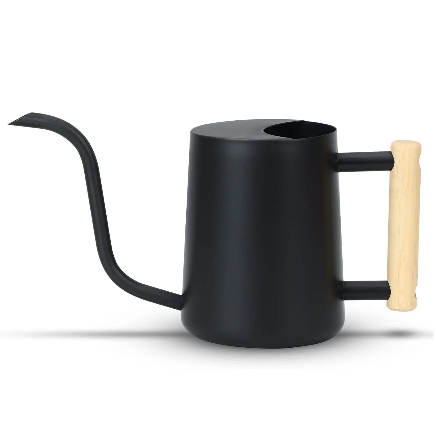 Watering Can Indoor Plants Black  Cute Watering Can Indoor Metal Watering Can Pot with Long Spout for outdoor Modern and stylish