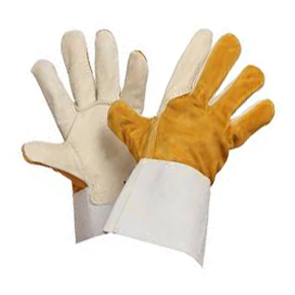 High quality colourful safty gloves work tig welding gloves for building women