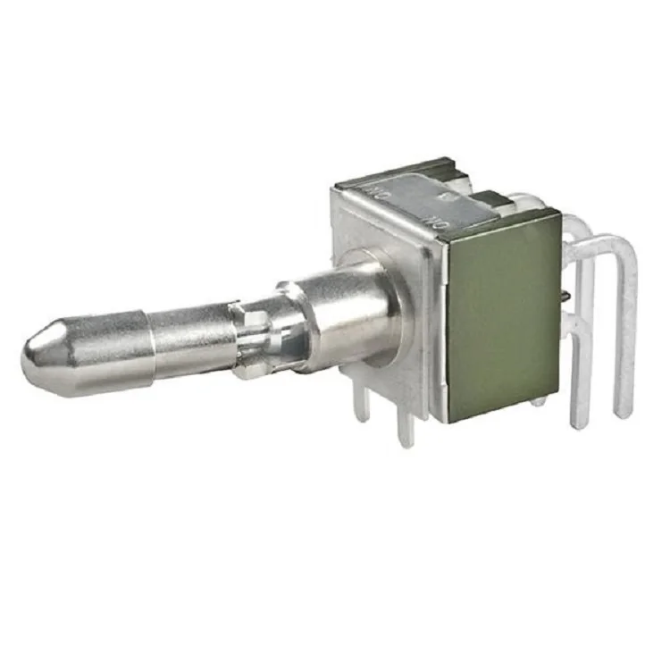 Locking lever toggle switch M2022LL2W30 6 PIN 2 positions NKK Angle PC Mount M-2022 in stock