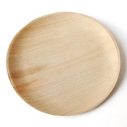 Disposable wedding plates | Areca palm leaf plates, bamboo leaf plates and dishes | Eco-friendly tableware