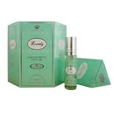 Oil Perfume LOVELY  by AL REHAB 6 ML 100% Oil Unisex Dubai perfumes Arabic Alcohol-free