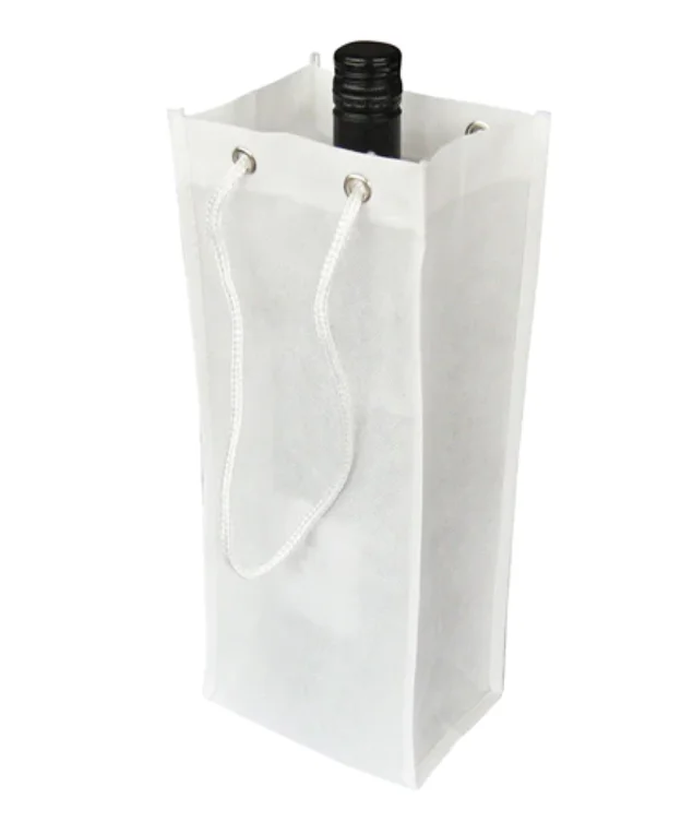 100% Made in Vietnam Promotion Comfortable Eco-Friendly Non Woven 4 Bottle 6 Bottles Non-woven Wine Bag With logo Customized