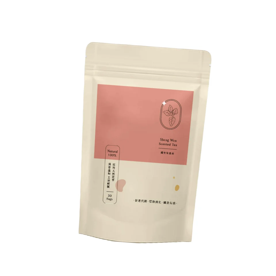Natural Mulberry Leaf Tea Traditional Chinese Medicine Scented Tea Bags with Oolong Tea & Rose