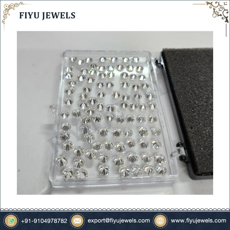 Lab-Grown Real Diamond 0.025 Carat VVS1 VVS2 Clarity White E Color Loose Diamond at Low Market Price