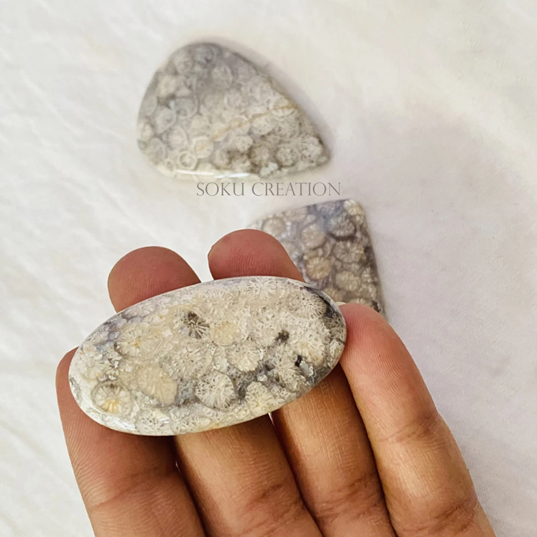 Black  Loose Gemstone Jewelry Natural Black Coral Loose Gemstone High Grade Handmade premium product