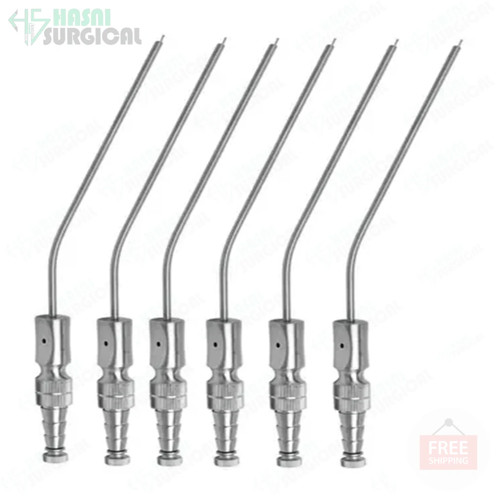 Frazier suction tubes 6 pieces medical devices Surgical instruments hospital tools general tools High Quality Stainless Steel CE