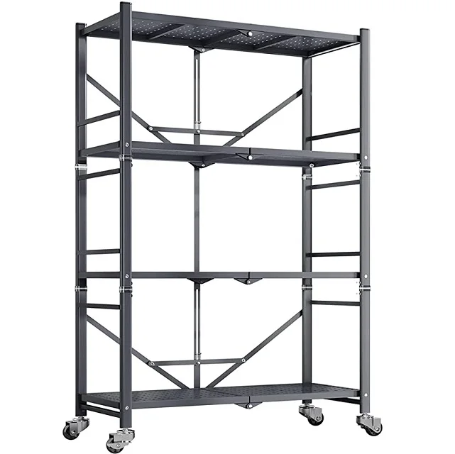Hot Sale Metal Shoes Rack Heavy duty high capacities garage kitchen display rack shelves Supermarket Warehouse Garage Rack