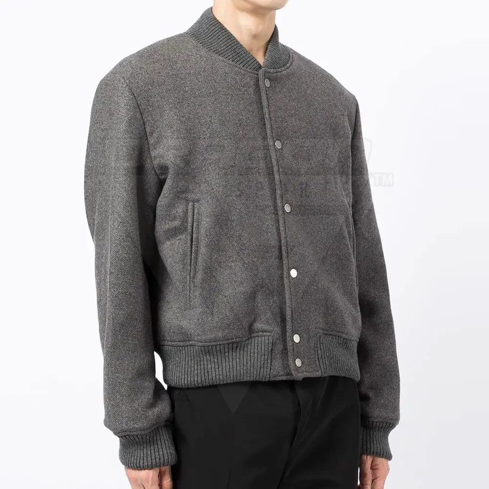 Men Lightweight Winter Lettermen Jacket High Quality Outdoor Custom Lettermen Jackets