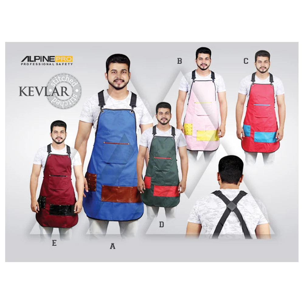 Custom Welder Apron Heat Insulation Cowhide Leather Welding Fire Protection Custom Logo Design Leather Apron For Men