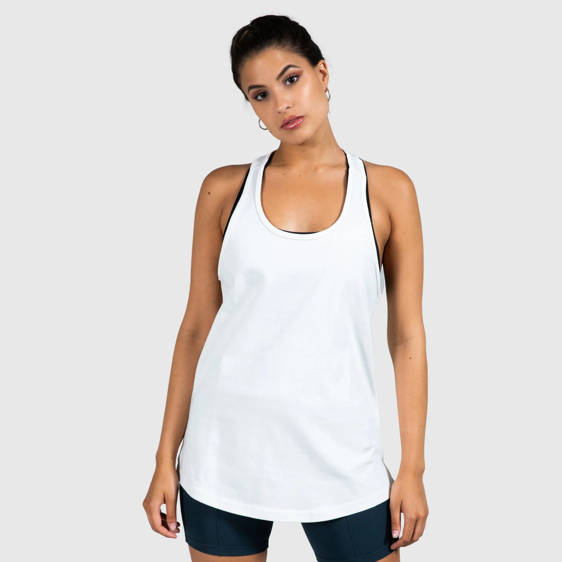 Custom LOGO Wholesale Summer Women Clothing Set Sleeveless Tank Top And Drawstring Shorts 2 Piece Set For Women